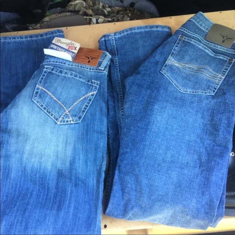 men’s wrangler jeans.